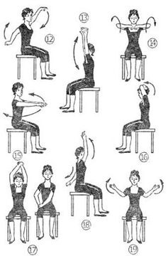 Treatment of mammary osteochondrosis with physical exercises